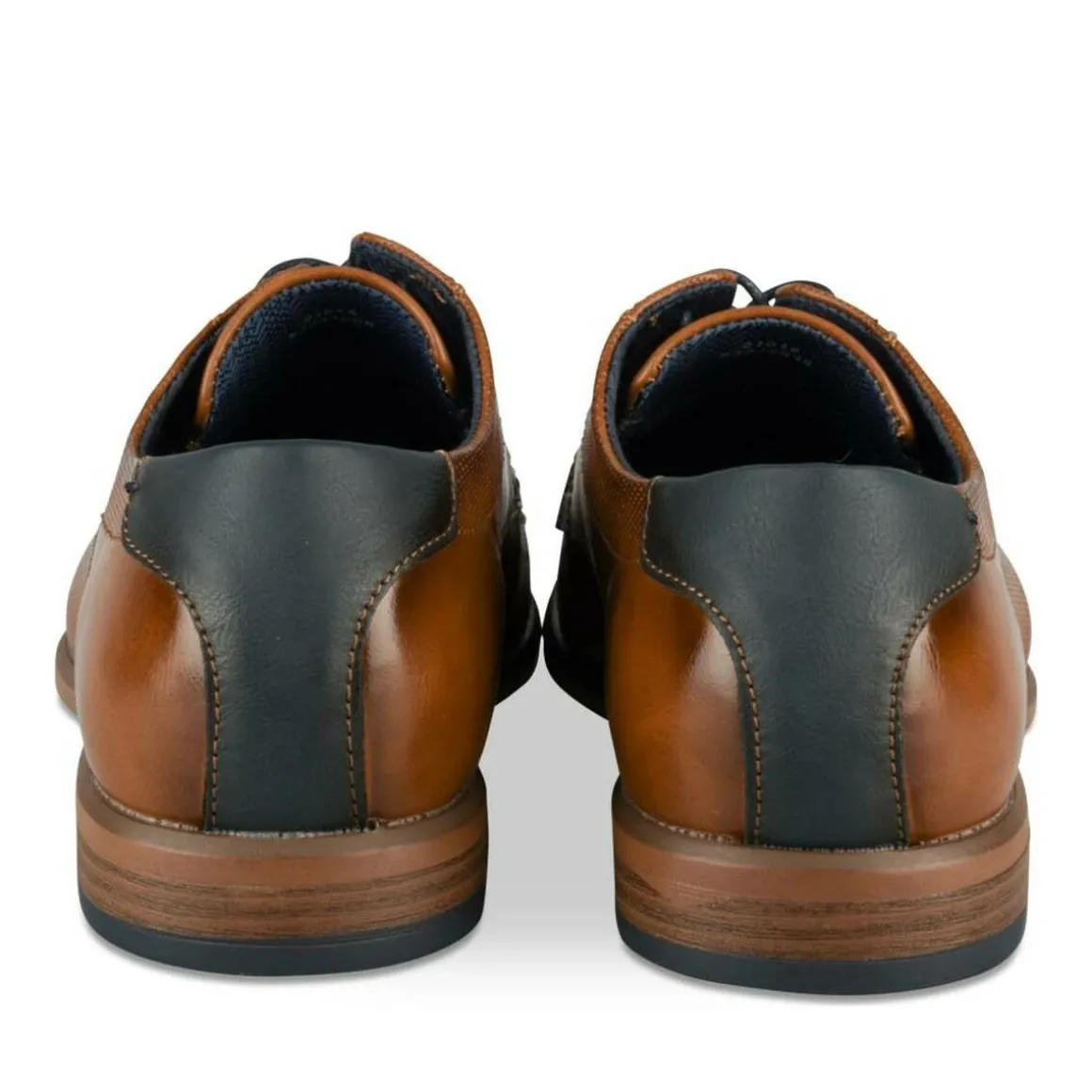 Veterschoenen COGNACKLEUR