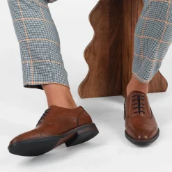 Veterschoenen COGNACKLEUR