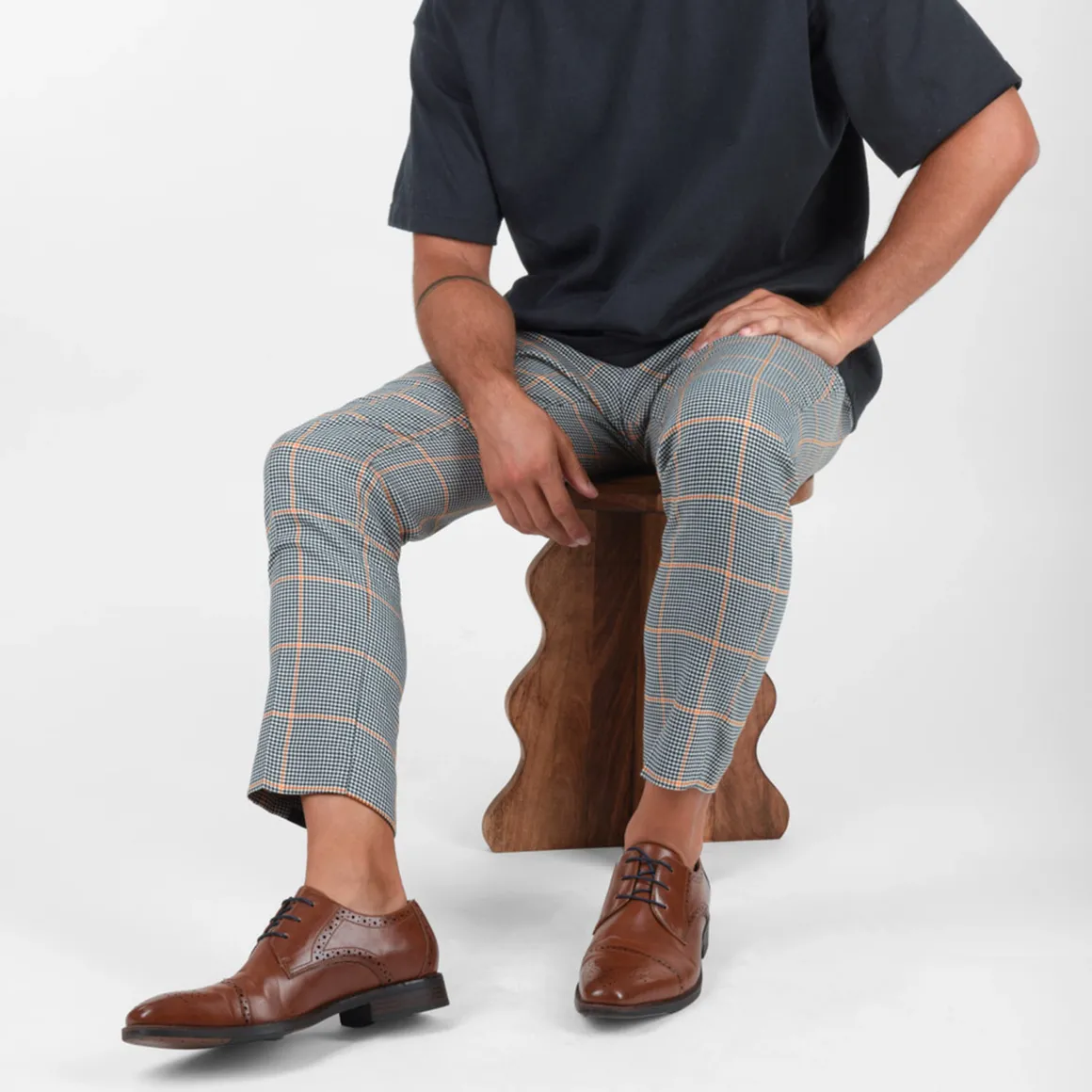 Veterschoenen COGNACKLEUR