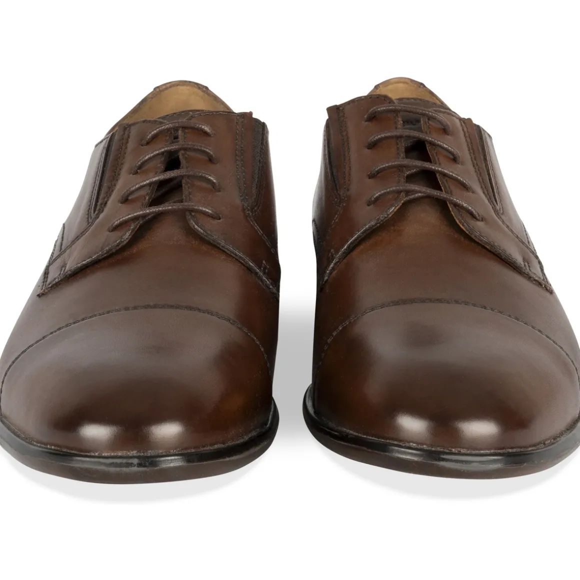 Veterschoenen KASTANJEBRUIN