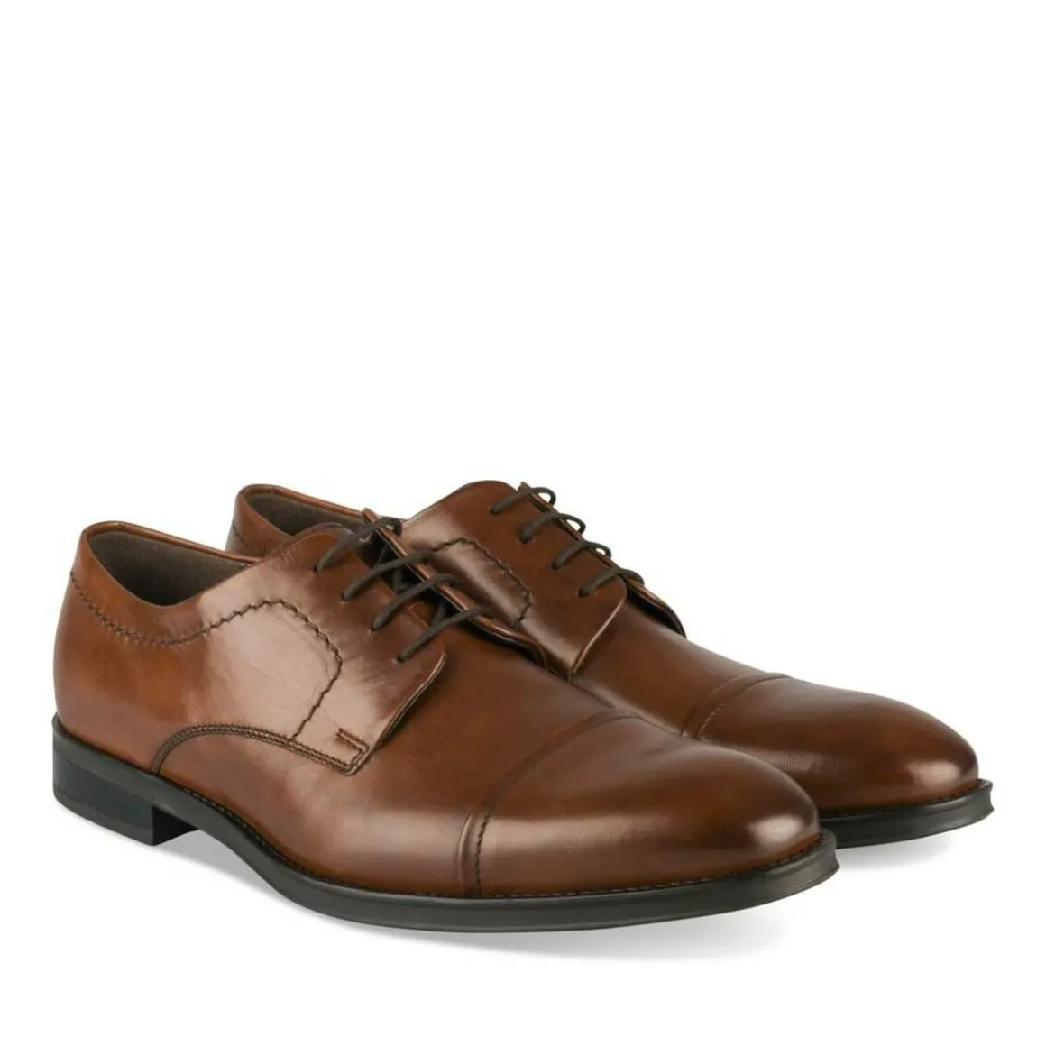 Veterschoenen KASTANJEBRUIN