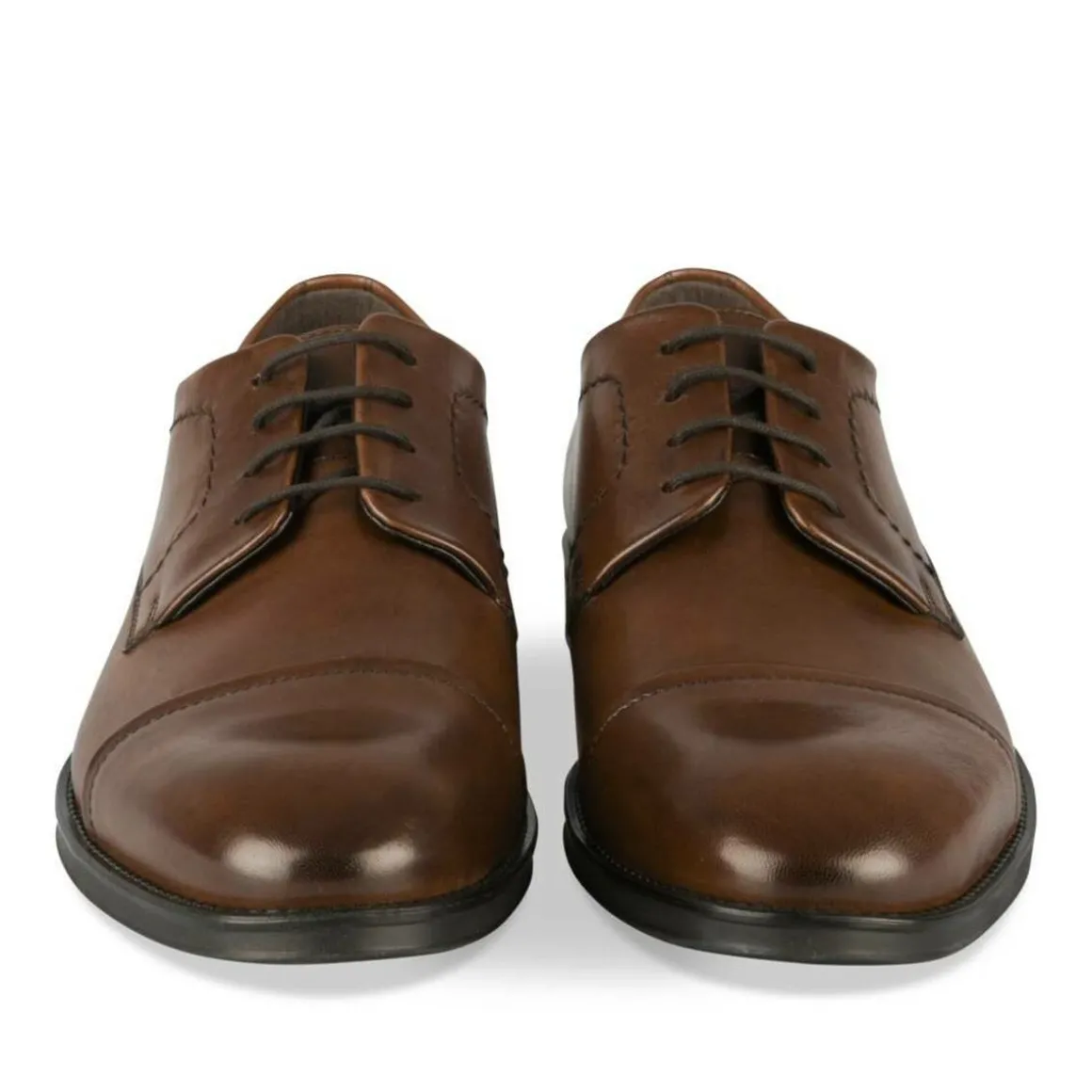 Veterschoenen KASTANJEBRUIN