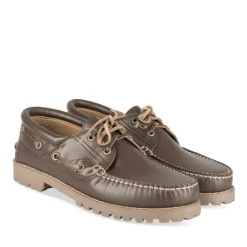 Veterschoenen KASTANJEBRUIN