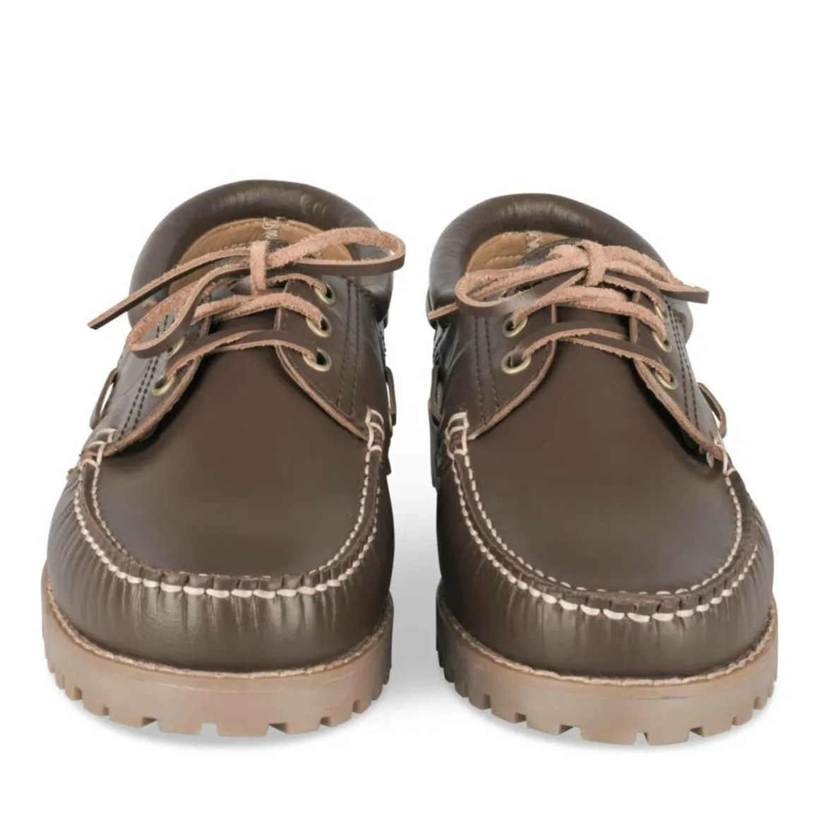 Veterschoenen KASTANJEBRUIN