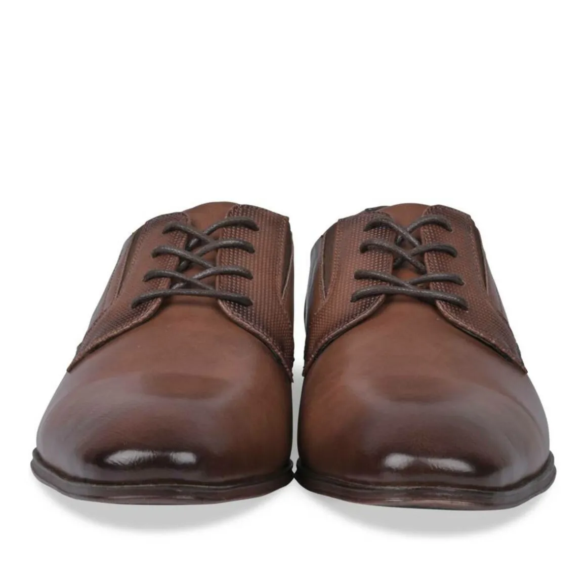Veterschoenen KASTANJEBRUIN