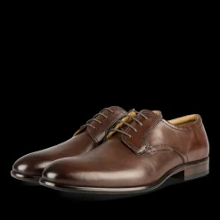 Veterschoenen KASTANJEBRUIN