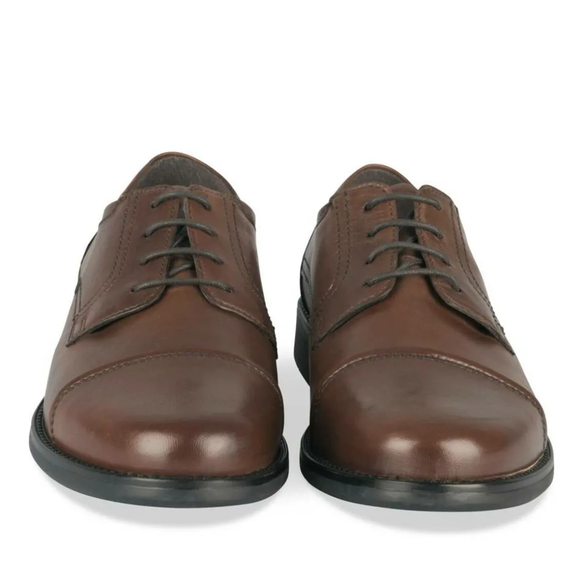 Veterschoenen KASTANJEBRUIN