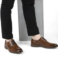 Veterschoenen KASTANJEBRUIN