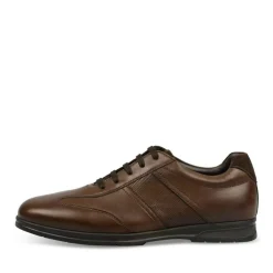 Veterschoenen KASTANJEBRUIN NEOSOFT HEREN LEER