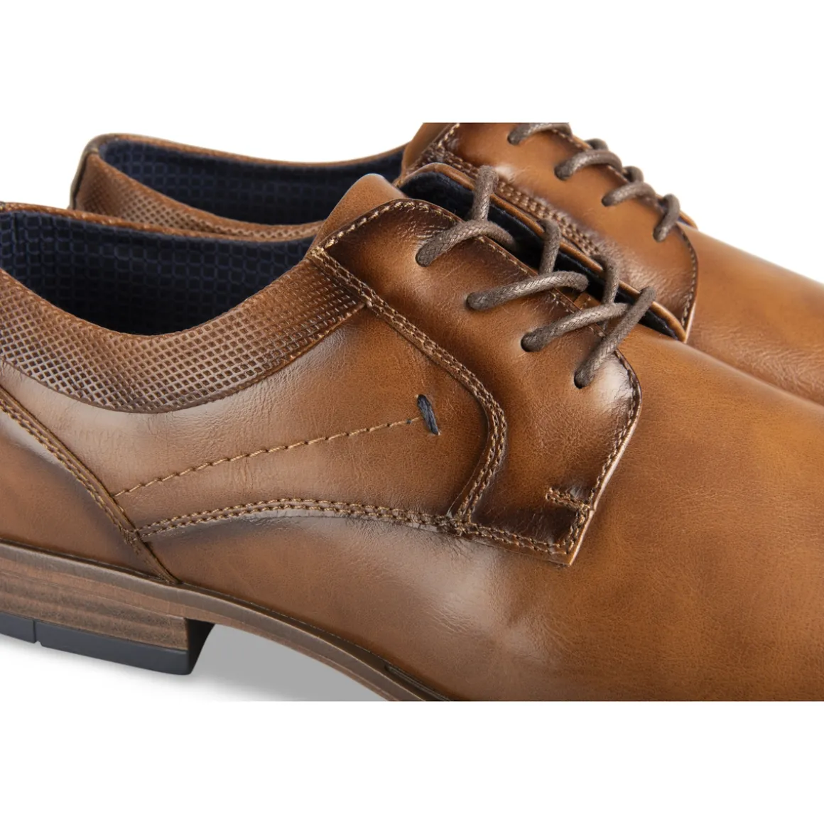 Veterschoenen KASTANJEBRUIN