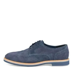 Veterschoenen NAVY B-BLAKE LEER