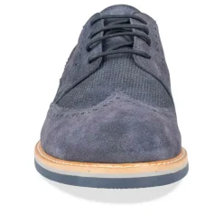 Veterschoenen NAVY B-BLAKE LEER