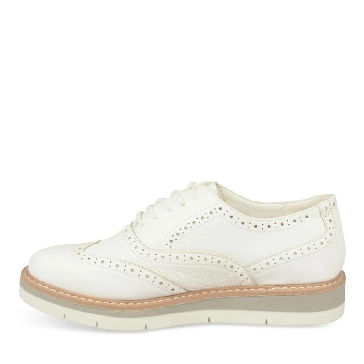 Veterschoenen WIT