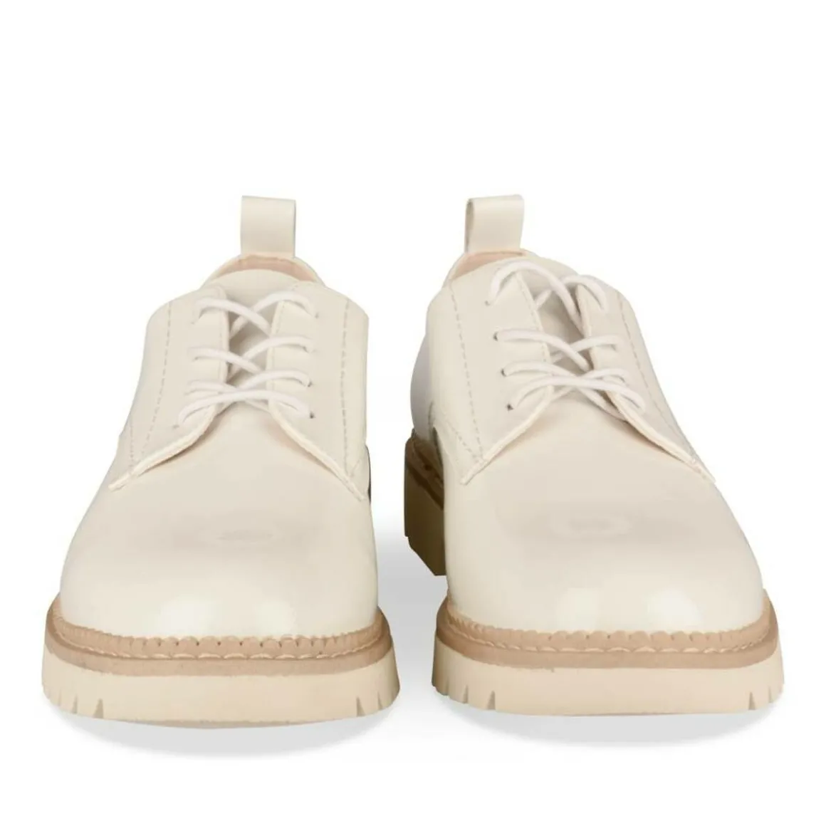 Veterschoenen WIT