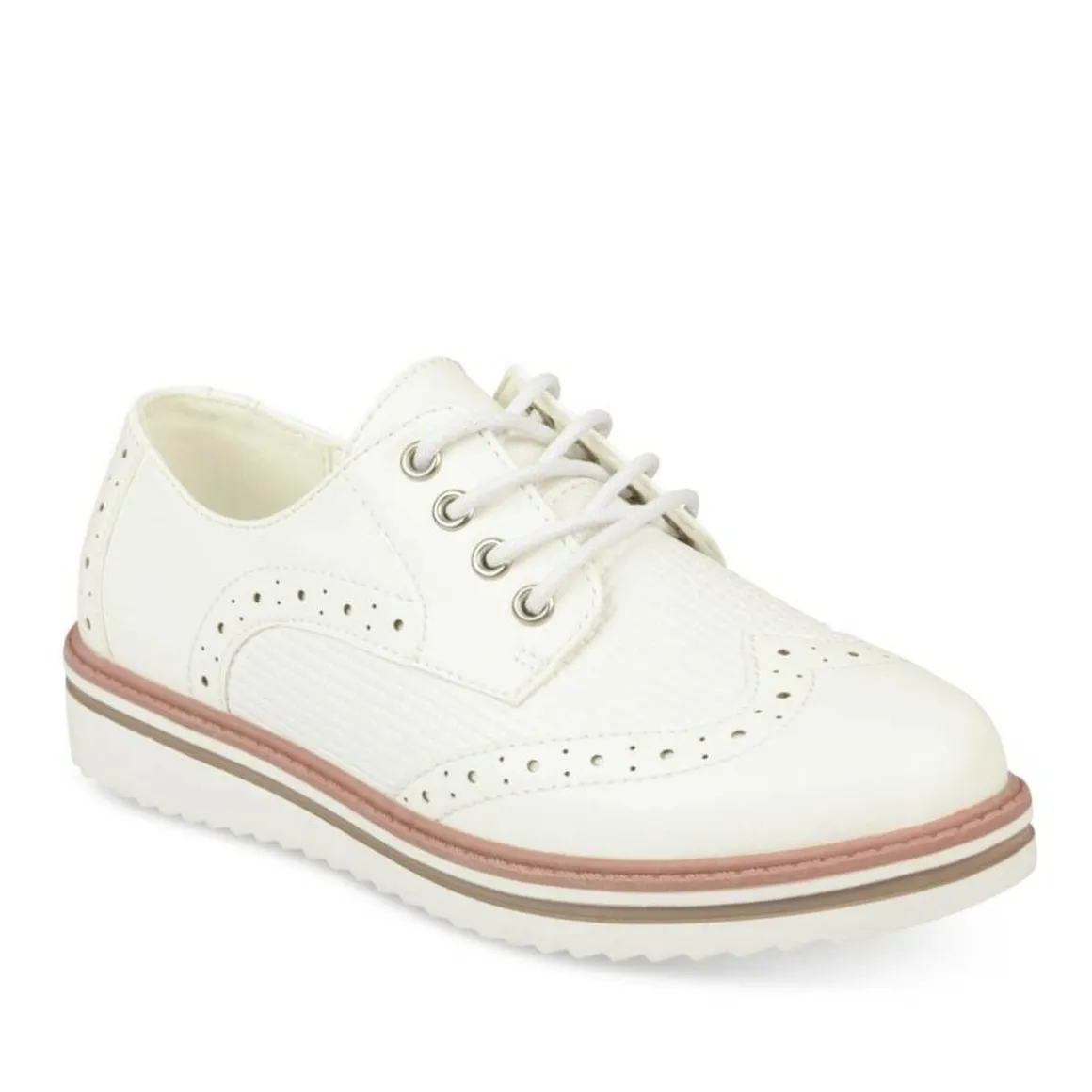 Veterschoenen ZILVER