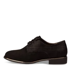 Veterschoenen ZWART
