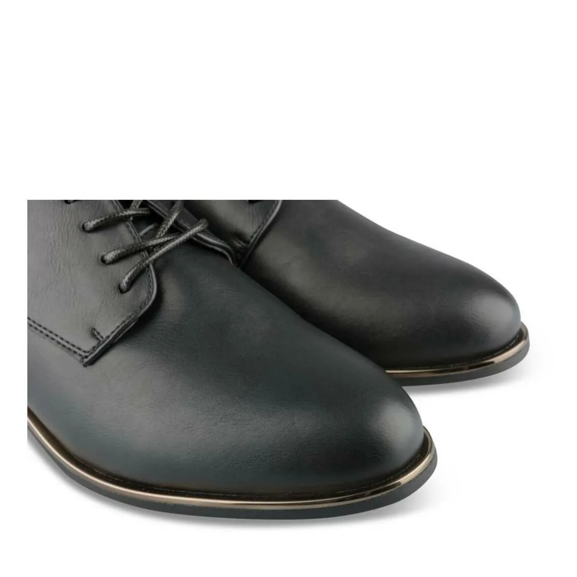Veterschoenen ZWART
