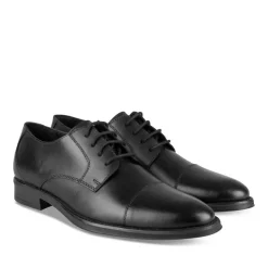 Veterschoenen ZWART