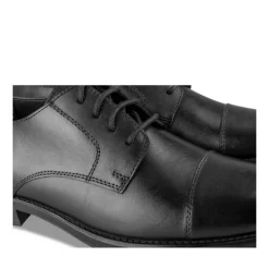 Veterschoenen ZWART
