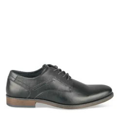 Veterschoenen ZWART