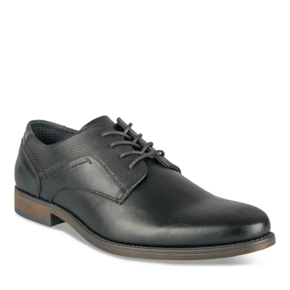 Veterschoenen ZWART