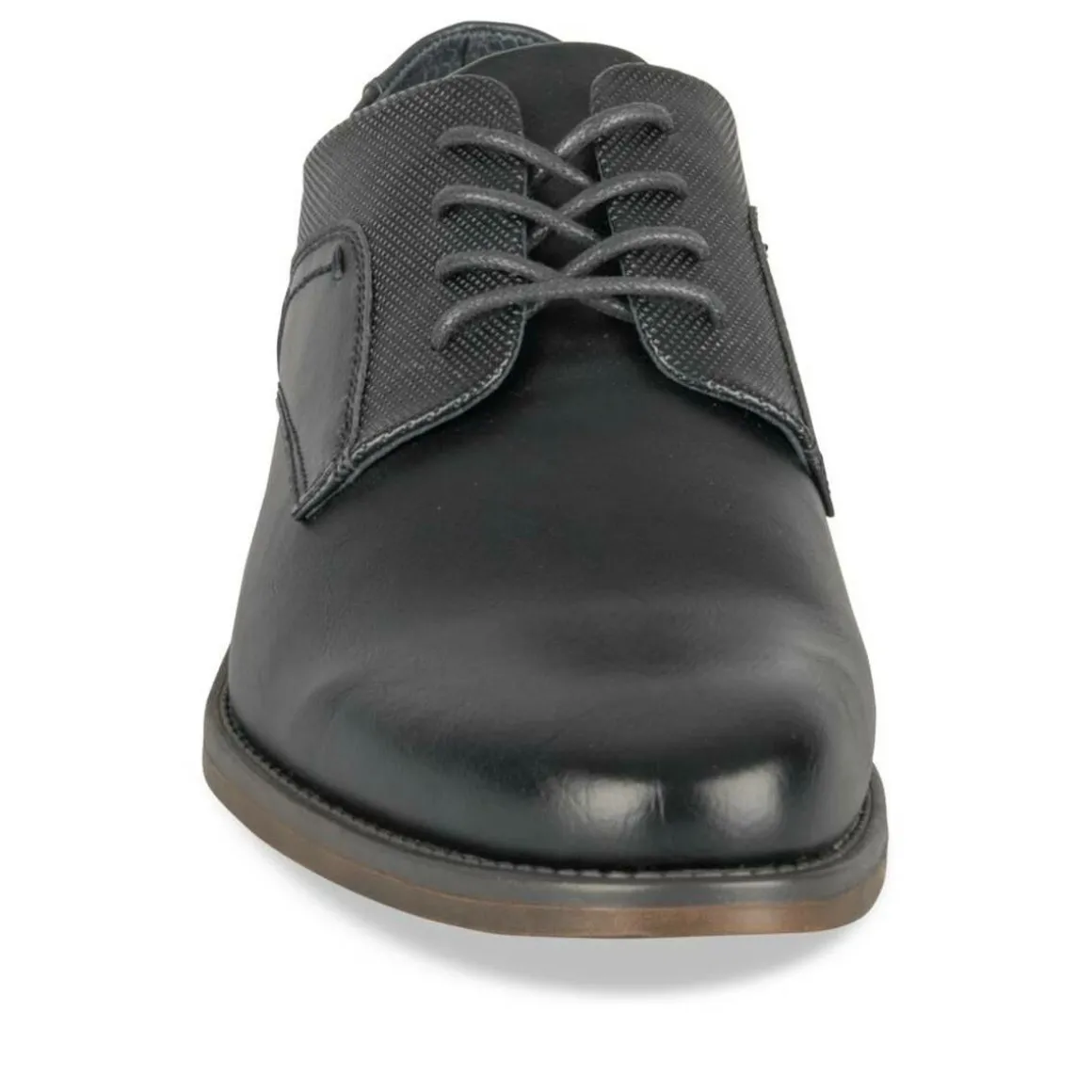 Veterschoenen ZWART