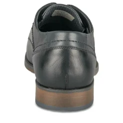 Veterschoenen ZWART
