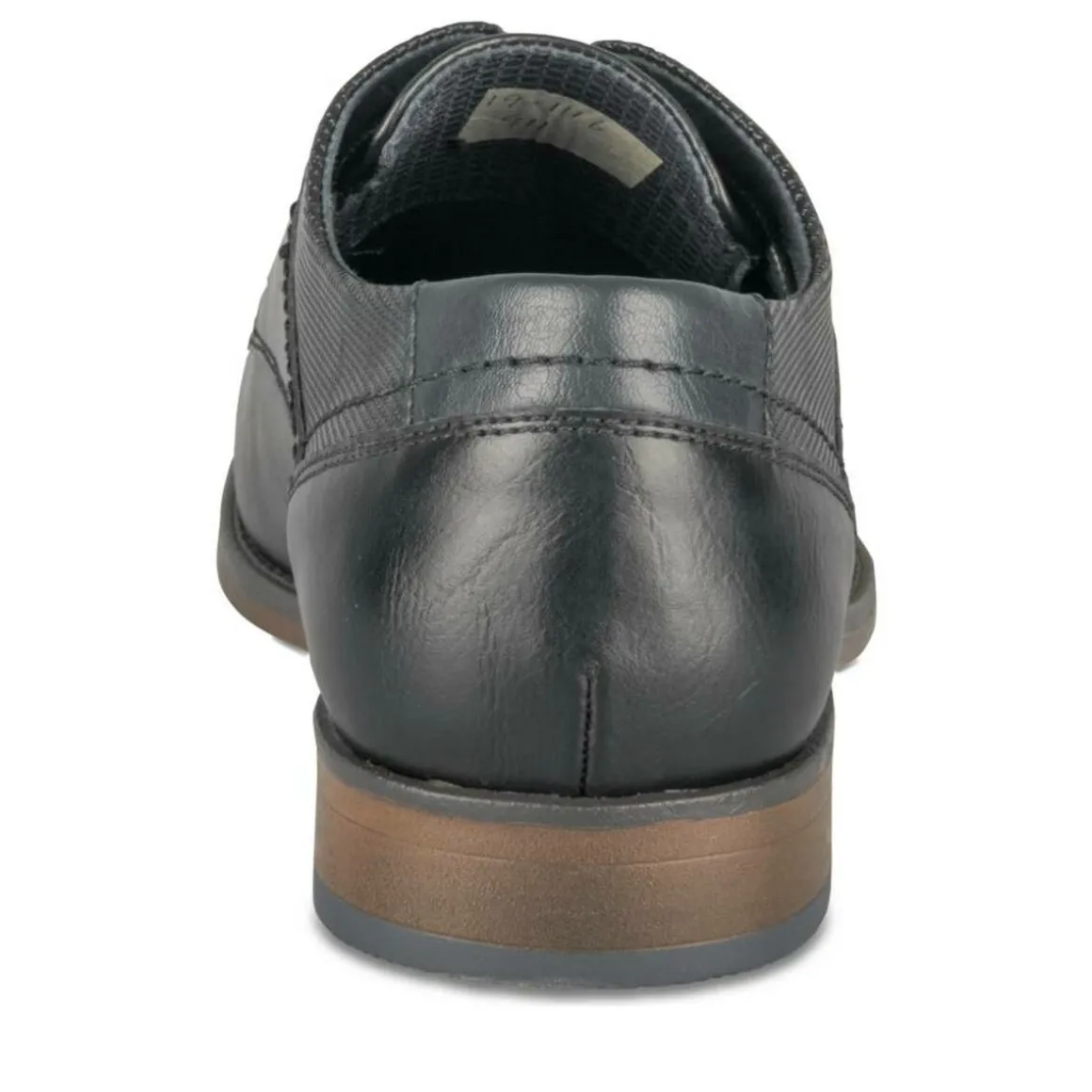 Veterschoenen ZWART
