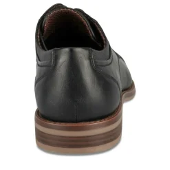 Veterschoenen ZWART