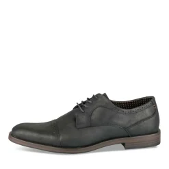 Veterschoenen ZWART