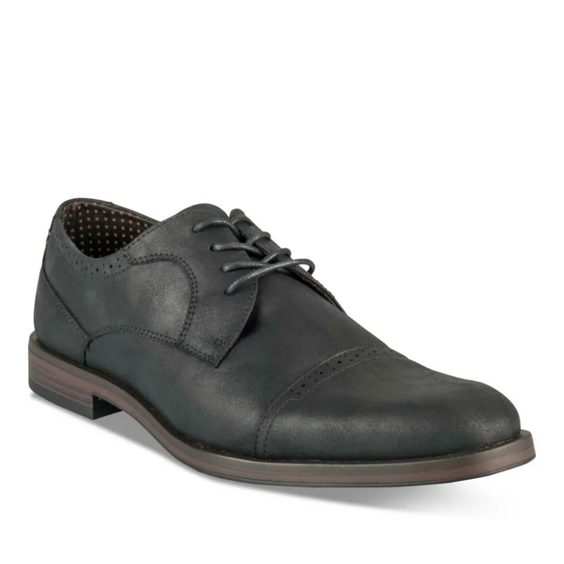 Veterschoenen ZWART