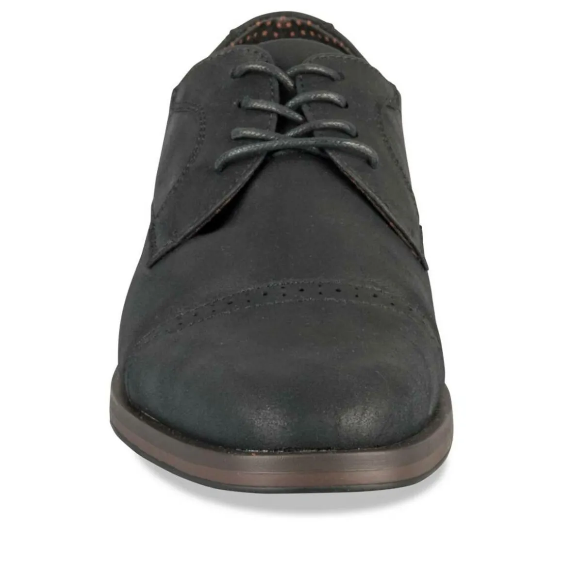 Veterschoenen ZWART