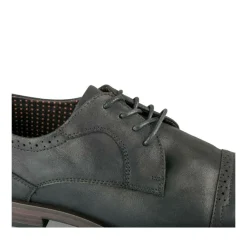 Veterschoenen ZWART