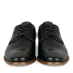 Veterschoenen ZWART