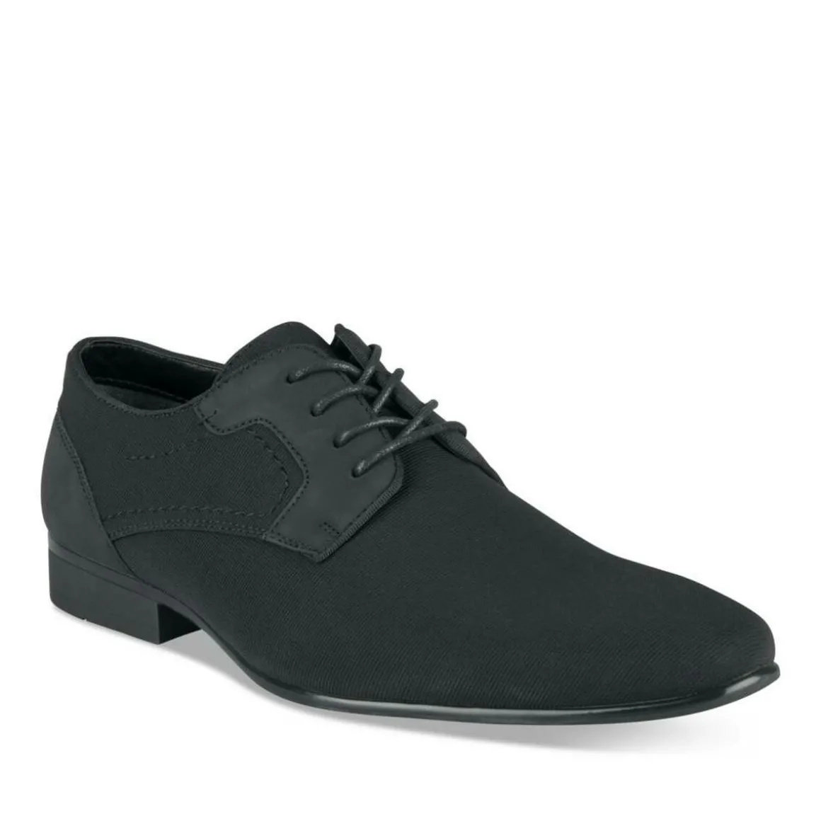 Veterschoenen ZWART