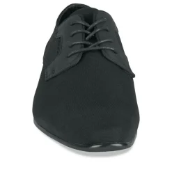 Veterschoenen ZWART
