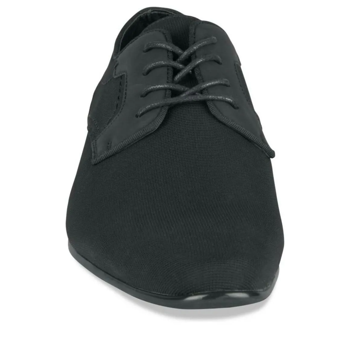 Veterschoenen ZWART