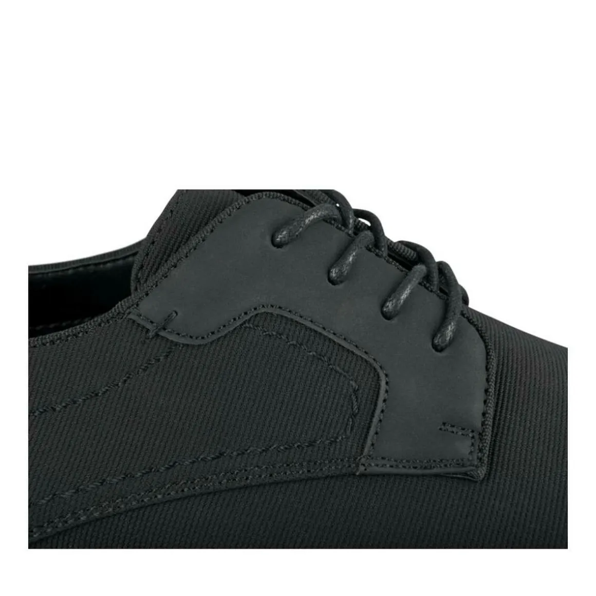 Veterschoenen ZWART