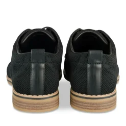Veterschoenen ZWART