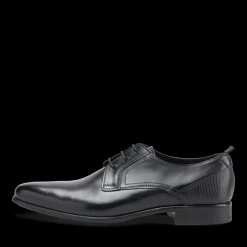 Veterschoenen ZWART