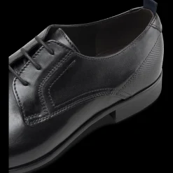 Veterschoenen ZWART