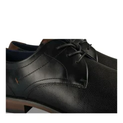 Veterschoenen ZWART