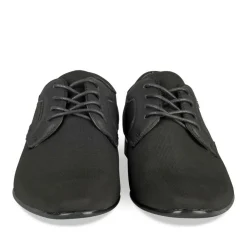 Veterschoenen ZWART