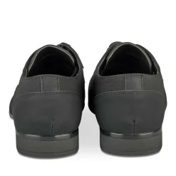 Veterschoenen ZWART
