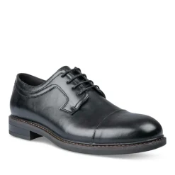 Veterschoenen ZWART