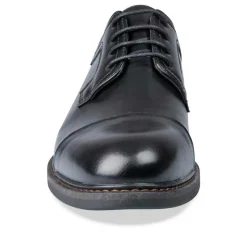 Veterschoenen ZWART