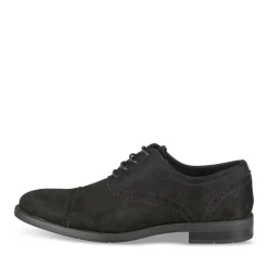 Veterschoenen ZWART