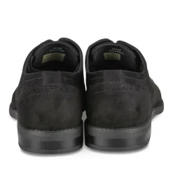 Veterschoenen ZWART