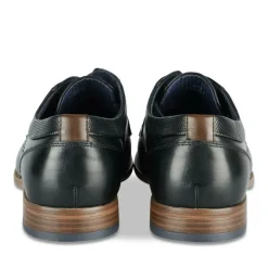 Veterschoenen ZWART