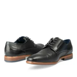 Veterschoenen ZWART